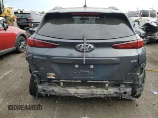 2020 Hyundai Kona SEL with VIN KM8K2CAA7LU564829, listed as a Copart auction lot 76474794 with 92,729 mi miles and Non Repairable. Bid and sale history available at carsss.com. Image 6.