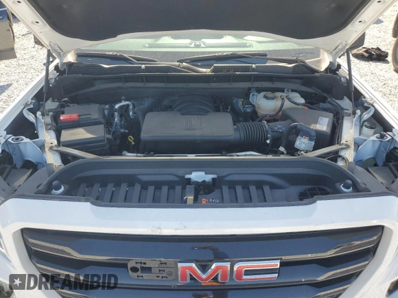 2021 GMC Sierra 1500 Elevation with VIN 3GTU9CED2MG481021, listed as a Copart auction lot 43946165 with 39,820 mi miles and Salvage Title. Bid and sale history available at DreamBid. Image 12.