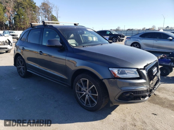 2015 Audi Q5 Prestige with VIN WA1WGAFP4FA086491, listed as a Copart auction lot 85659774 with 84,413 mi miles and Salvage title. Bid and sale history available at DreamBid. Image 4.