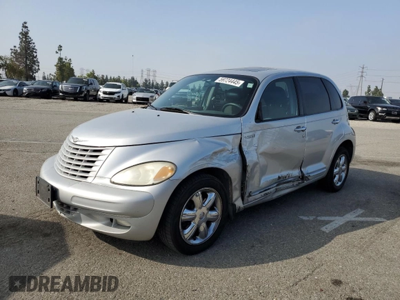 2003 Chrysler PT Cruiser Limited with VIN 3C8FY68B03T579766, listed as a Copart auction lot 59724445 with 182,661 mi miles and Salvage title. Bid and sale history available at DreamBid. Image 1.