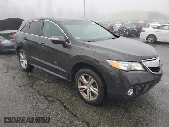 2014 Acura RDX with VIN 5J8TB3H31EL006193, listed as a Copart auction lot 86289554 with 124,270 mi miles and Salvage Title. Bid and sale history available at carsss.com. Image 4.