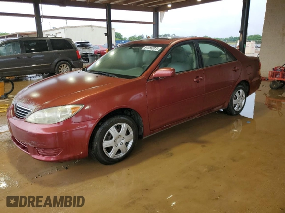 2006 Toyota Camry STD with VIN JTDBE32K663062777, listed as a Copart auction lot 54165915 with 221,995 mi miles and Clean Title. Bid and sale history available at carsss.com. Image 1.