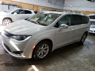 2019 Chrysler Pacifica Limited z VIN 2C4RC1GG8KR715091, wystawiony jako Copart lot #55943345 z przebiegiem 50 454 mil mil oraz Czysty tytuł • Clean title. Historia ofert i sprzedaży dostępna na DreamBid. Obrazek 1.