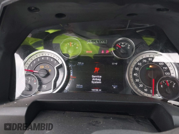 2016 Ram 1500 Lone Star with VIN 3C6RR6LT0GG351848, listed as a IAAI auction lot 41804344 with 193,106 mi miles. Bid and sale history available at carsss.com. Image 7.
