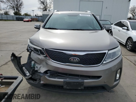 2014 Kia Sorento LX with VIN 5XYKT4A74EG515183, listed as a Copart auction lot 45332975 with 126,082 mi miles and Salvage Title. Bid and sale history available at carsss.com. Image 5.