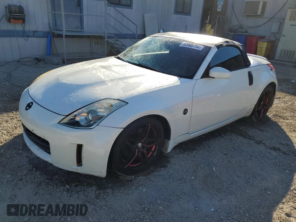 2008 Nissan 350Z Enthusiast with VIN JN1BZ36A28M850462, listed as a Copart auction lot 80066754 with 190,081 mi miles and Clean Title. Bid and sale history available at DreamBid. Image 1.