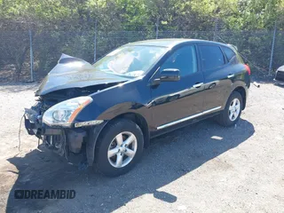 2013 Nissan Rogue S with VIN JN8AS5MV0DW116646, listed as a IAAI auction lot 41994741 with 90,991 mi miles and . Bid and sale history available at DreamBid. Image 2.