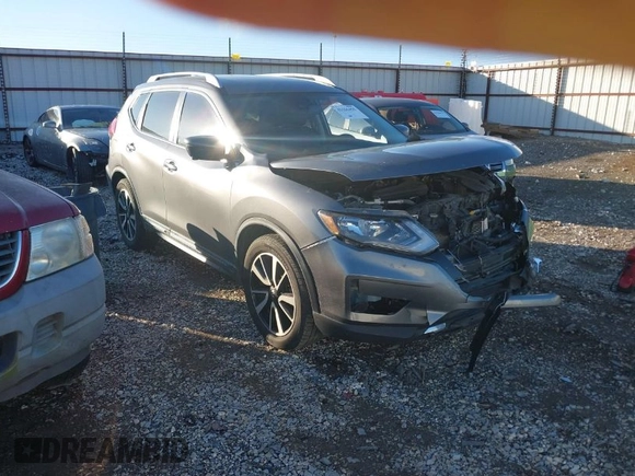 2019 Nissan Rogue SL with VIN 5N1AT2MT5KC758845, listed as a IAAI auction lot 41156455 with 95,335 mi miles and . Bid and sale history available at DreamBid. Image 1.