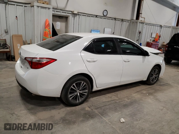 2016 Toyota Corolla L with VIN 2T1BURHE4GC660222, listed as a Copart auction lot 56940025 with 77,968 mi miles and Non repairable. Bid and sale history available at DreamBid. Image 3.
