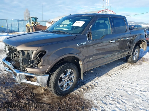 2015 Ford F-150 XLT with VIN 1FTEW1EP4FFC24409, listed as a IAAI auction lot 41306158 with 155,249 mi miles. Bid and sale history available at carsss.com. Image 20.