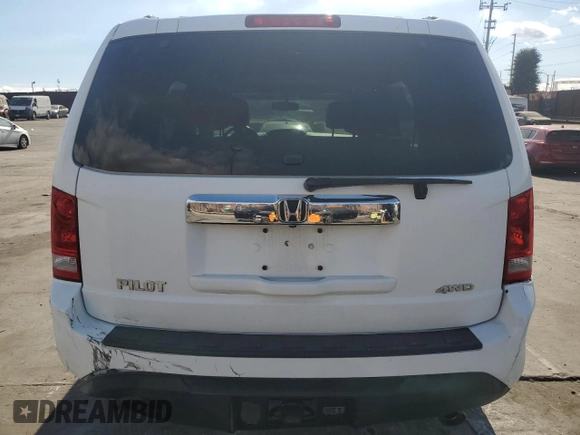 2014 Honda Pilot EX-L with VIN 5FNYF3H77EB018900, listed as a Copart auction lot 85947924 with 74,842 mi miles and Salvage Title. Bid and sale history available at DreamBid. Image 6.