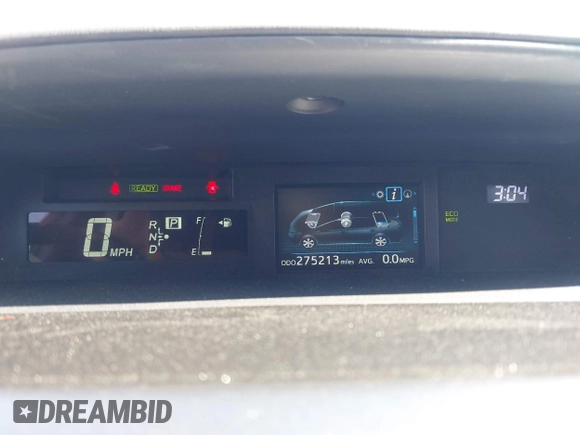 2016 Toyota Prius v Two with VIN JTDZN3EU5GJ051939, listed as a IAAI auction lot 42162040 with 275,213 mi miles. Bid and sale history available at carsss.com. Image 7.
