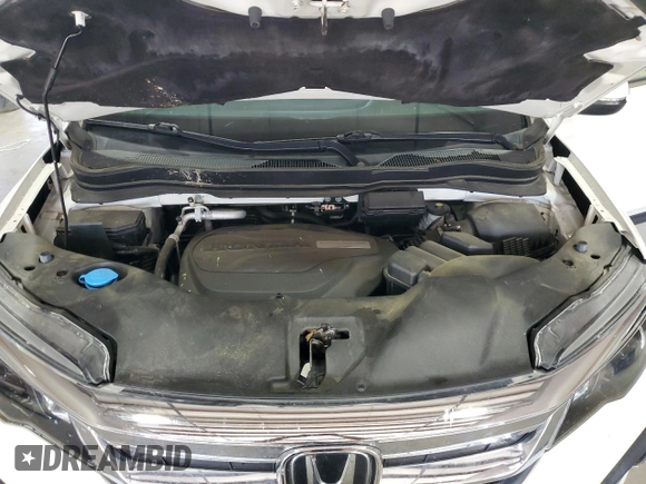 2019 Honda Pilot EX-L z VIN 5FNYF6H55KB080078, wystawiony jako Copart lot #55938415 z przebiegiem 54 857 mil mil oraz Szkoda całkowita • Salvage title. Historia ofert i sprzedaży dostępna na DreamBid. Obrazek 12.