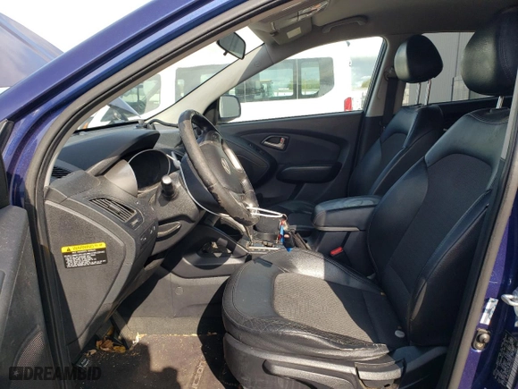 2010 Hyundai Tucson GLS with VIN KM8JU3AC0AU110541, listed as a Copart auction lot 51502615 with 191,139 mi miles and Salvage Title. Bid and sale history available at carsss.com. Image 7.