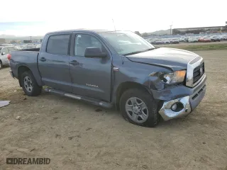 2008 Toyota Tundra 2WD Truck with VIN 5TFEV54158X068398, listed as a Copart auction lot 51611595 with 345,965 mi miles and Salvage Title. Bid and sale history available at carsss.com. Image 4.
