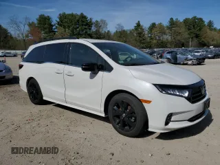 2023 Honda Odyssey Sport z VIN 5FNRL6H70PB026578, wystawiony jako Copart lot #55474055 z przebiegiem 14 113 mil mil oraz Szkoda całkowita • Salvage title. Historia ofert i sprzedaży dostępna na DreamBid. Obrazek 4.