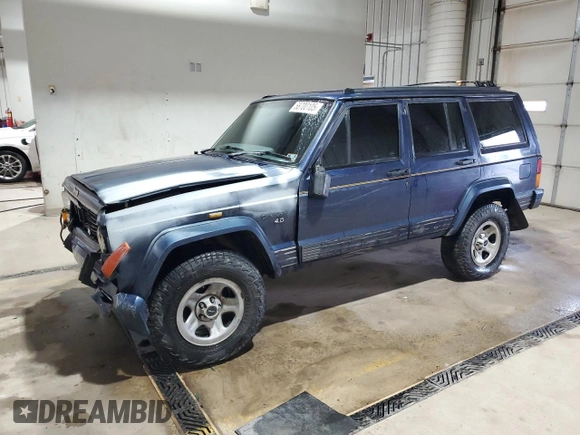 1995 Jeep Cherokee z VIN 1J4FN78S7SL537213, wystawiony jako Copart lot #58700105 z przebiegiem 261 606 mil mil oraz Szkoda całkowita • Salvage title. Historia ofert i sprzedaży dostępna na DreamBid. Obrazek 1.