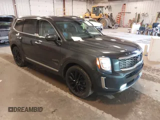 2020 Kia Telluride SX with VIN 5XYP5DHC8LG045921, listed as a IAAI auction lot 41889184 with 71,357 mi miles and . Bid and sale history available at carsss.com. Image 1.