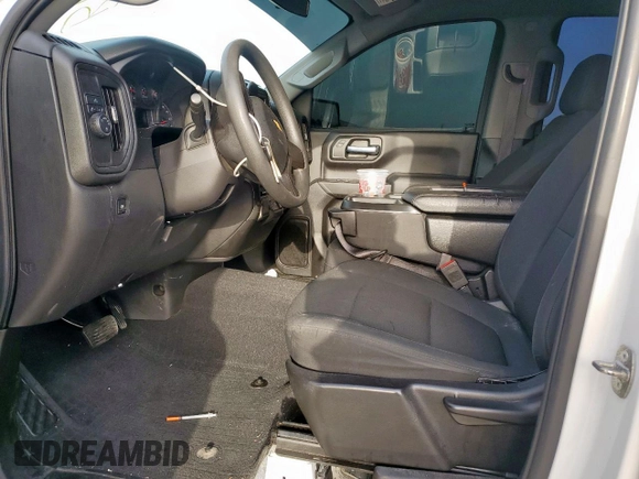 2020 Chevrolet Silverado 1500 Custom with VIN 3GCPWBEK9LG426899, listed as a Copart auction lot 56714435 with 141,167 mi miles and Clean Title. Bid and sale history available at DreamBid. Image 7.
