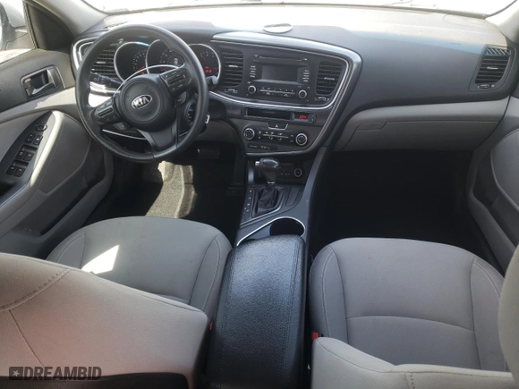 2015 Kia Optima LX with VIN 5XXGM4A7XFG361331, listed as a Copart auction lot 50352545 with 183,981 mi miles and Salvage Title. Bid and sale history available at carsss.com. Image 8.