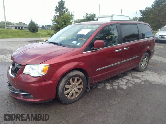 2016 Chrysler Town & Country Touring with VIN 2C4RC1BG6GR150001, listed as a IAAI auction lot 40123738 with 149,006 mi miles. Bid and sale history available at carsss.com. Image 2.