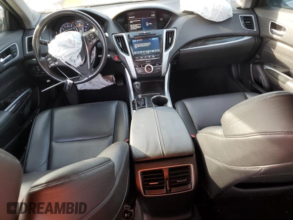 2020 Acura TLX with VIN 19UUB1F35LA001437, listed as a Copart auction lot 47589375 with 118,679 mi miles and Salvage Title. Bid and sale history available at carsss.com. Image 8.