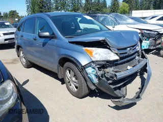 2010 Honda CR-V EX with VIN JHLRE4H57AC000662, listed as a IAAI auction lot 42196626 with 171,695 mi miles. Bid and sale history available at carsss.com. Image 1.