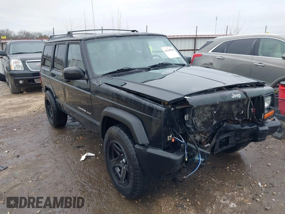 1999 Jeep Cherokee Sport with VIN 1J4FT68S6XL598558, listed as a IAAI auction lot 41549504 with 238,004 mi miles. Bid and sale history available at carsss.com. Image 1.