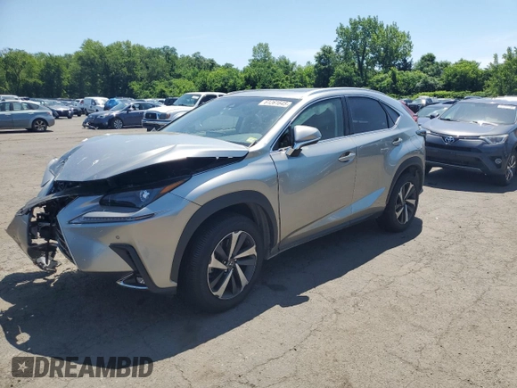 2019 Lexus NX 300 with VIN JTJBARBZ3K2212949, listed as a Copart auction lot 61261645 with 27,432 mi miles and Salvage title. Bid and sale history available at DreamBid. Image 1.