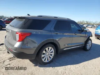2022 Ford Explorer Limited with VIN 1FMSK7FHXNGA71290, listed as a Copart auction lot 49538665 with 46,749 mi miles and Salvage Title. Bid and sale history available at carsss.com. Image 3.