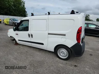 2021 Ram ProMaster City Cargo Tradesman with VIN ZFBHRFAB5M6T49995, listed as a Copart auction lot 58478405 with 86,748 mi miles and Salvage title. Bid and sale history available at DreamBid. Image 2.
