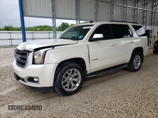 2015 GMC Yukon SLT z VIN 1GKS2BKC9FR109149, wystawiony jako Copart lot #59269465 z przebiegiem Nie podano mil oraz Czysty tytuł • Clean title. Historia ofert i sprzedaży dostępna na DreamBid. Obrazek 1.