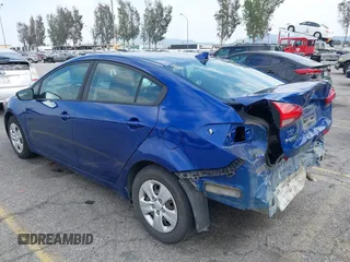 2017 Kia Forte LX with VIN 3KPFK4A74HE160960, listed as a IAAI auction lot 41894868 with 61,501 mi miles. Bid and sale history available at carsss.com. Image 3.