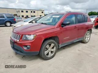 2016 Jeep Compass Sport z VIN 1C4NJCBA0GD743576, wystawiony jako Copart lot #55586915 z przebiegiem 106 709 mil mil oraz Szkoda całkowita • Salvage title. Historia ofert i sprzedaży dostępna na DreamBid. Obrazek 1.