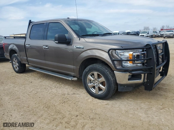 2018 Ford F-150 XL with VIN 1FTFW1EG3JKC80247, listed as a Copart auction lot 45705445 with 190,667 mi miles and Clean Title. Bid and sale history available at carsss.com. Image 4.
