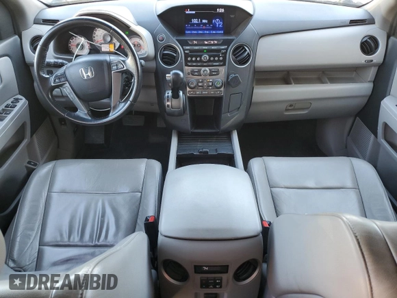 2013 Honda Pilot EX-L with VIN 5FNYF3H55DB010257, listed as a Copart auction lot 47375155 with 244,586 mi miles and Salvage Title. Bid and sale history available at DreamBid. Image 8.