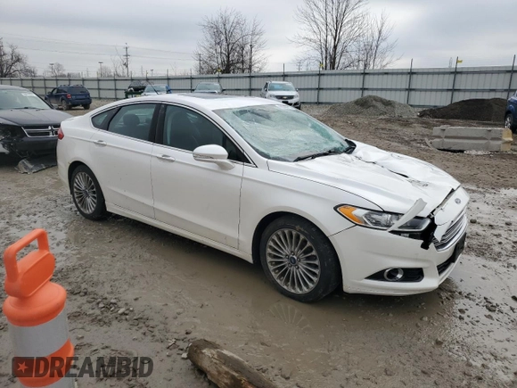2013 Ford Fusion Titanium with VIN 3FA6P0K95DR384144, listed as a Copart auction lot 49040015 with 228,120 mi miles and Non Repairable. Bid and sale history available at DreamBid. Image 4.