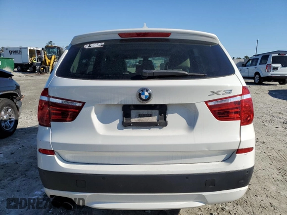 2013 BMW X3 xDrive28i with VIN 5UXWX9C56D0A27129, listed as a Copart auction lot 42236145 with 121,565 mi miles and Clean Title. Bid and sale history available at carsss.com. Image 6.