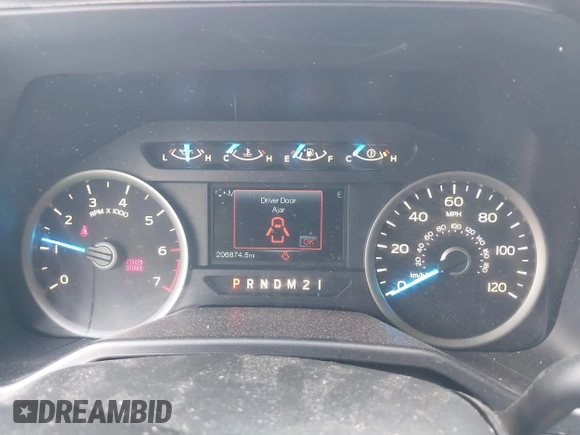 2015 Ford F-150 XL with VIN 1FTEX1CP7FKE19945, listed as a IAAI auction lot 42165359 with 206,874 mi miles and . Bid and sale history available at DreamBid. Image 7.