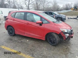 2018 Honda Fit Sport with VIN 3HGGK5H60JM732286, listed as a Copart auction lot 42337465 with 55,952 mi miles and Salvage Title. Bid and sale history available at carsss.com. Image 4.