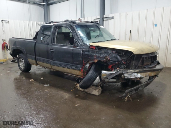 2000 Chevrolet Silverado 1500 LS with VIN 2GCEK19T4Y1320666, listed as a Copart auction lot 47291785 with 274,668 mi miles and Salvage Title. Bid and sale history available at carsss.com. Image 4.