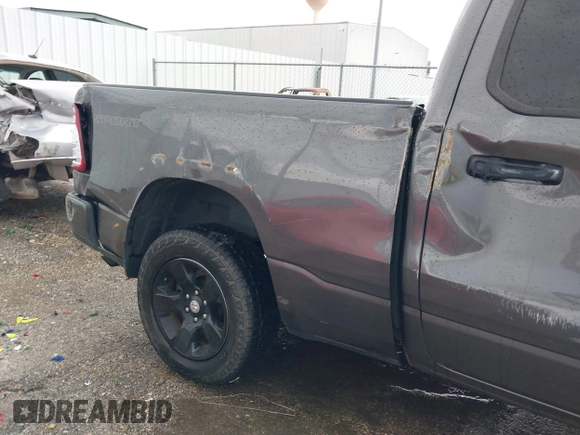 2021 Ram 1500 Big Horn with VIN 1C6RRFBG4MN732254, listed as a IAAI auction lot 41140947 with 76,166 mi miles. Bid and sale history available at carsss.com. Image 17.