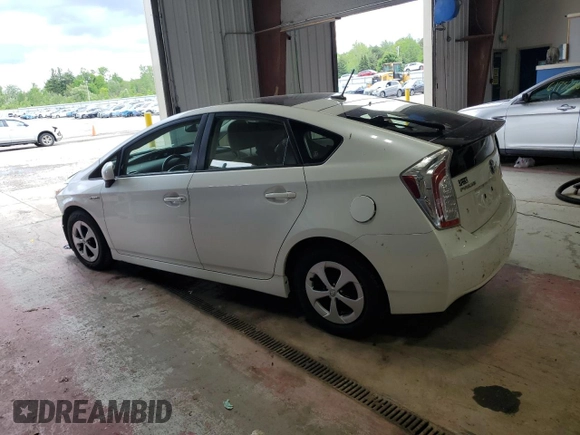 2015 Toyota Prius Four с VIN JTDKN3DU5F1889664, выставлен на аукционе Copart как лот 61120175 с пробегом 55 672 миль миль и Списание • Salvage title. История ставок и продаж доступна на DreamBid. Изображение 2.