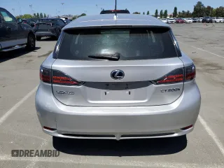 2013 Lexus CT 200h with VIN JTHKD5BH1D2162337, listed as a Copart auction lot 59230295 with 99,070 mi miles and Salvage title. Bid and sale history available at DreamBid. Image 6.