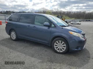 2013 Toyota Sienna LE with VIN 5TDJK3DC7DS067735, listed as a Copart auction lot 53234585 with 236,420 mi miles and Clean Title. Bid and sale history available at carsss.com. Image 4.