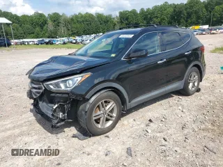2017 Hyundai Santa Fe 2.4L с VIN 5NMZU3LB1HH022448, выставлен на аукционе Copart как лот 65453545 с пробегом 127 944 миль миль и Чистый • Clean title. История ставок и продаж доступна на DreamBid. Изображение 1.