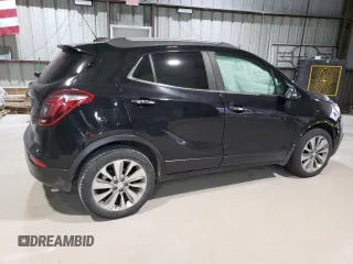 2018 Buick Encore Preferred with VIN KL4CJASB2JB665917, listed as a Copart auction lot 52952515 with 93,036 mi miles and Salvage Title. Bid and sale history available at DreamBid. Image 3.