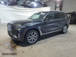 2019 BMW X7 xDrive40i with VIN 5UXCW2C59KL088447, listed as a Copart auction lot 54195265 with 74,390 mi miles and Clean Title. Bid and sale history available at carsss.com. Image 1.