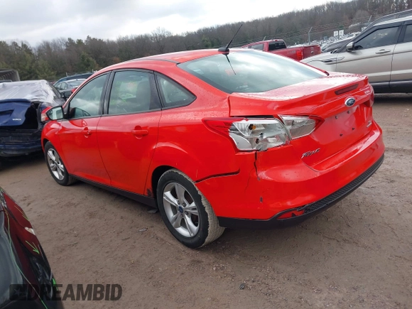 2013 Ford Focus SE with VIN 1FADP3F22DL130976, listed as a IAAI auction lot 41683480 with 112,166 mi miles. Bid and sale history available at carsss.com. Image 3.