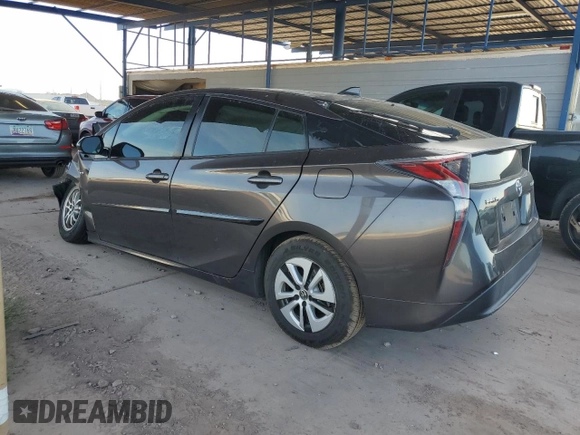 2016 Toyota Prius Four z VIN JTDKARFU0G3516517, wystawiony jako Copart lot #54998275 z przebiegiem Nie podano mil oraz Szkoda całkowita • Salvage title. Historia ofert i sprzedaży dostępna na DreamBid. Obrazek 2.